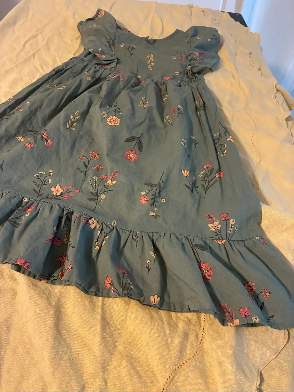 Carter’s Girls 5 Floral Ruffle Dress